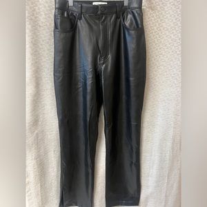 Abercrombie & Fitch Vegan Leather Pants